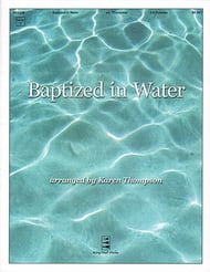 Baptized in Water Handbell sheet music cover Thumbnail